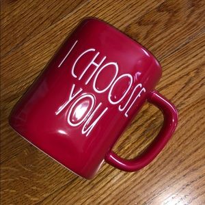 RAE DUNN I CHOOSE YOU VALENTINE’S RED MUG